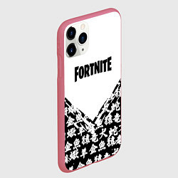 Чехол iPhone 11 Pro матовый Fortnite japan game, цвет: 3D-малиновый — фото 2