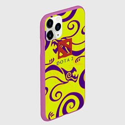 Чехол iPhone 11 Pro матовый DOTA2 dragon, цвет: 3D-фиолетовый — фото 2