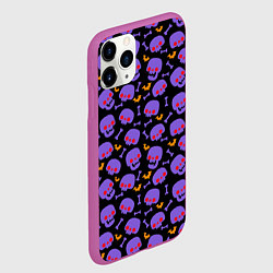Чехол iPhone 11 Pro матовый Красный взгляд, цвет: 3D-фиолетовый — фото 2