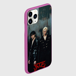 Чехол iPhone 11 Pro матовый Stray Kids ninth album Ate, цвет: 3D-фиолетовый — фото 2