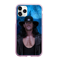 Чехол iPhone 11 Pro матовый Undertaker, цвет: 3D-розовый