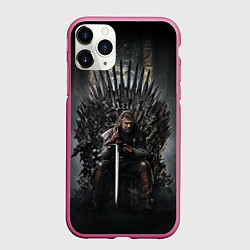 Чехол iPhone 11 Pro матовый Нед Игра престолов, цвет: 3D-малиновый