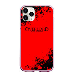 Чехол iPhone 11 Pro матовый Overlord anime, цвет: 3D-розовый