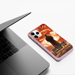 Чехол iPhone 11 Pro матовый Hearts of Iron IV gotterdammerung, цвет: 3D-розовый — фото 2