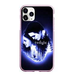 Чехол iPhone 11 Pro матовый Twilight Bella and Edward, цвет: 3D-розовый