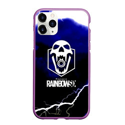 Чехол iPhone 11 Pro матовый Rainbow six storm, цвет: 3D-фиолетовый