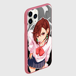 Чехол iPhone 11 Pro матовый Дандадан - Момо Аясэ, цвет: 3D-малиновый — фото 2