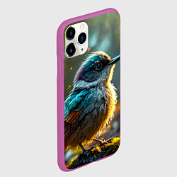 Чехол iPhone 11 Pro матовый Кукушка, цвет: 3D-фиолетовый — фото 2