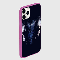 Чехол iPhone 11 Pro матовый Сверхъестественное, цвет: 3D-фиолетовый — фото 2