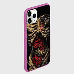 Чехол iPhone 11 Pro матовый Внутренний мир, цвет: 3D-фиолетовый — фото 2
