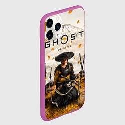 Чехол iPhone 11 Pro матовый Atsu from Ghost of Yotei, цвет: 3D-фиолетовый — фото 2