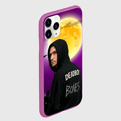 Чехол iPhone 11 Pro матовый Deadboy Bones, цвет: 3D-фиолетовый — фото 2