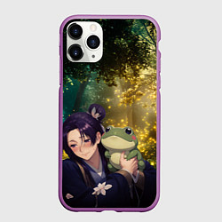 Чехол iPhone 11 Pro матовый Жэньши и лягушка - Монолог Фармацевта, цвет: 3D-фиолетовый