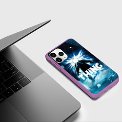 Чехол iPhone 11 Pro матовый Нечто, цвет: 3D-фиолетовый — фото 2
