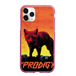 Чехол iPhone 11 Pro матовый The Prodigy: Red Fox, цвет: 3D-малиновый