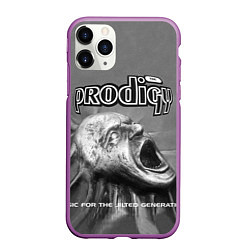 Чехол iPhone 11 Pro матовый The Prodigy: Madness, цвет: 3D-фиолетовый