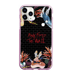 Чехол iPhone 11 Pro матовый Pink Floyd: The Wall, цвет: 3D-розовый