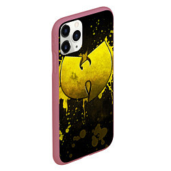 Чехол iPhone 11 Pro матовый Wu-Tang Clan: Yellow, цвет: 3D-малиновый — фото 2