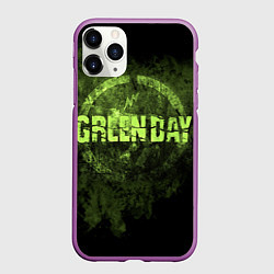 Чехол iPhone 11 Pro матовый Green Day: Acid Voltage, цвет: 3D-фиолетовый