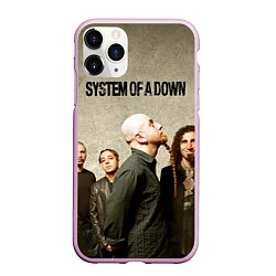 Чехол iPhone 11 Pro матовый System of a Down