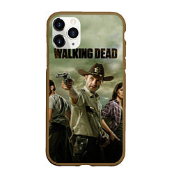 Чехол iPhone 11 Pro матовый The Walking Sheriff, цвет: 3D-коричневый