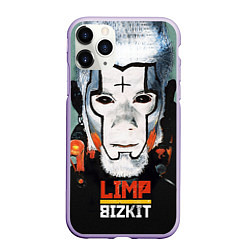 Чехол iPhone 11 Pro матовый Limp Bizkit: Faith Face, цвет: 3D-светло-сиреневый