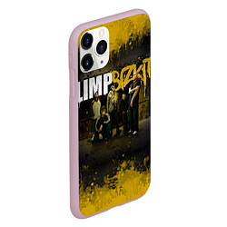 Чехол iPhone 11 Pro матовый Limp Bizkit: Gold Street, цвет: 3D-розовый — фото 2