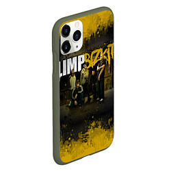 Чехол iPhone 11 Pro матовый Limp Bizkit: Gold Street, цвет: 3D-темно-зеленый — фото 2