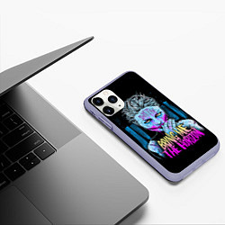 Чехол iPhone 11 Pro матовый BMTH: Acid Girl, цвет: 3D-светло-сиреневый — фото 2