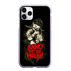 Чехол iPhone 11 Pro матовый Bring Me The Horizon, цвет: 3D-светло-сиреневый