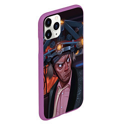Чехол iPhone 11 Pro матовый Emmett Lathrop Brown, цвет: 3D-фиолетовый — фото 2