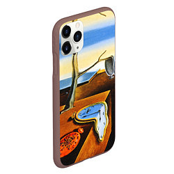 Чехол iPhone 11 Pro матовый Постоянство Памяти, цвет: 3D-коричневый — фото 2