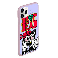 Чехол iPhone 11 Pro матовый Drop Dead: Dark Side, цвет: 3D-розовый — фото 2
