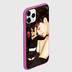 Чехол iPhone 11 Pro матовый Lee Jong Hyun, цвет: 3D-фиолетовый — фото 2