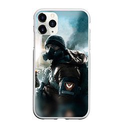 Чехол iPhone 11 Pro матовый Division 1, цвет: 3D-белый