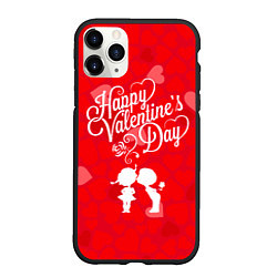Чехол iPhone 11 Pro матовый Valentines Day