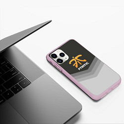 Чехол iPhone 11 Pro матовый Fnatic Uniform, цвет: 3D-розовый — фото 2