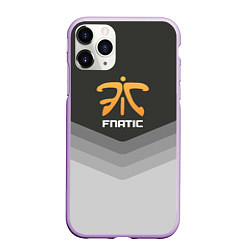 Чехол iPhone 11 Pro матовый Fnatic Uniform, цвет: 3D-сиреневый