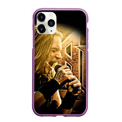 Чехол iPhone 11 Pro матовый Кипелов: Ария, цвет: 3D-фиолетовый