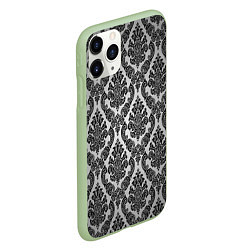 Чехол iPhone 11 Pro матовый Гламурный узор, цвет: 3D-салатовый — фото 2