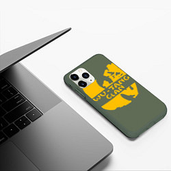 Чехол iPhone 11 Pro матовый Wu-Tang Clan, цвет: 3D-темно-зеленый — фото 2