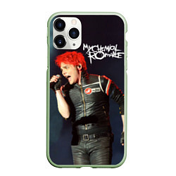 Чехол iPhone 11 Pro матовый Gerard Way, цвет: 3D-салатовый