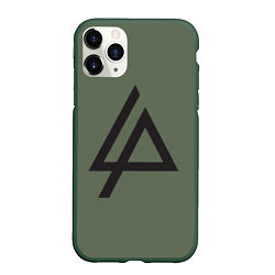 Чехол iPhone 11 Pro матовый Linkin Park: Symbol