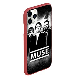 Чехол iPhone 11 Pro матовый Muse, цвет: 3D-красный — фото 2