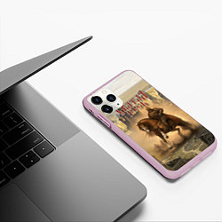 Чехол iPhone 11 Pro матовый Святая русь, цвет: 3D-розовый — фото 2