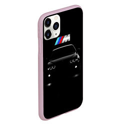 Чехол iPhone 11 Pro матовый BMW, цвет: 3D-розовый — фото 2