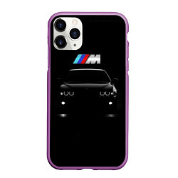 Чехол iPhone 11 Pro матовый BMW, цвет: 3D-фиолетовый