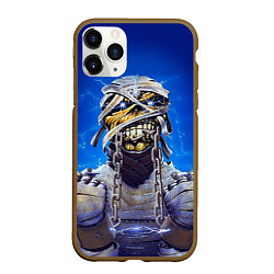 Чехол iPhone 11 Pro матовый Iron Maiden: Mummy, цвет: 3D-коричневый