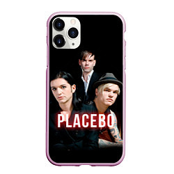 Чехол iPhone 11 Pro матовый Placebo Guys, цвет: 3D-розовый