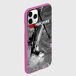 Чехол iPhone 11 Pro матовый Red maсhine, цвет: 3D-фиолетовый — фото 2